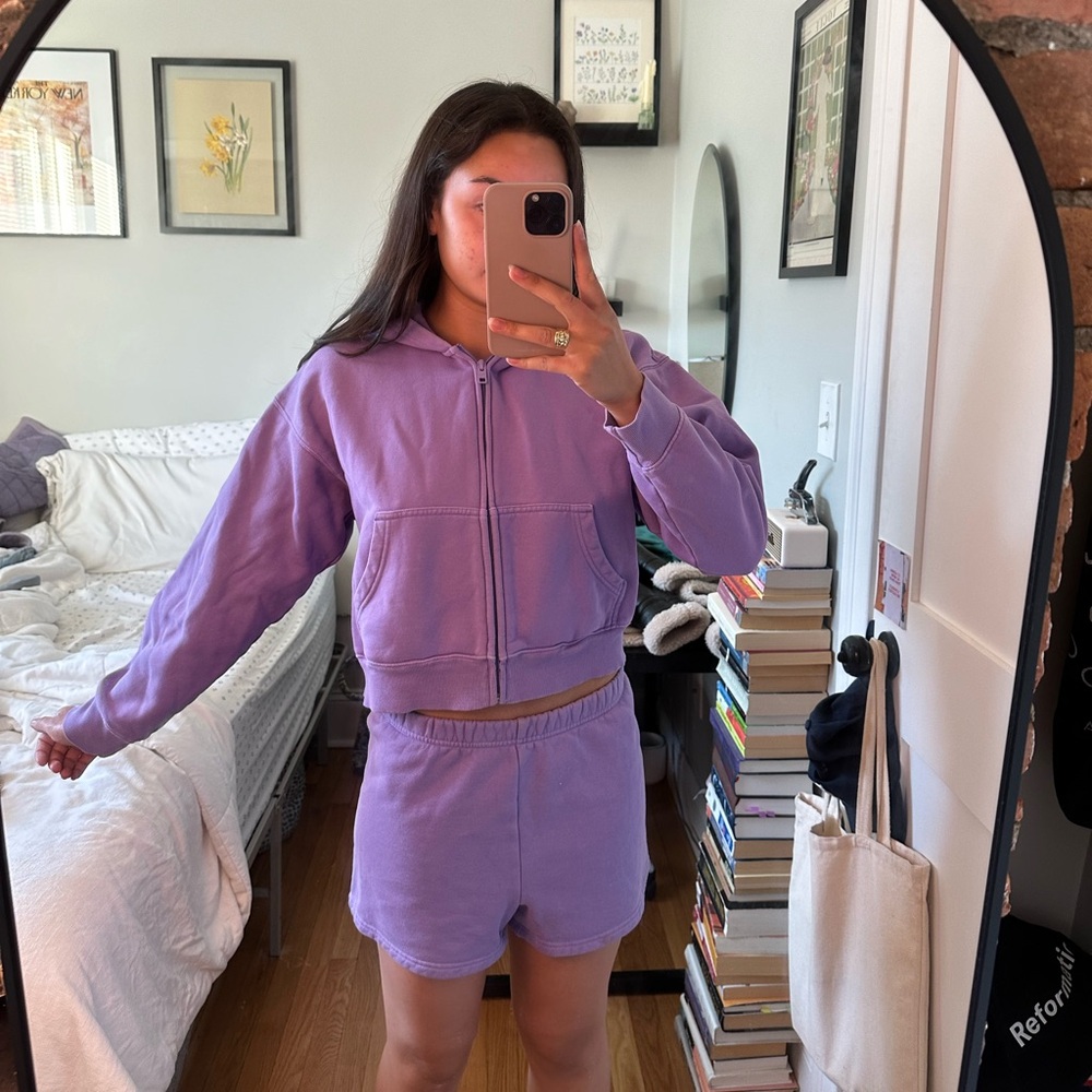 Aritzia TNA micro shorts